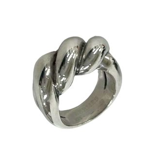 Herm&egrave;s Silver Silver 925 Band Ring (Pre-Owned)