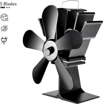 OEM Ventilateur &Agrave; Chaleur Pour Chemin&eacute;e Bois Po&ecirc;le &Agrave; Br&ucirc;ler Foyer Fan Silencieux Circulation