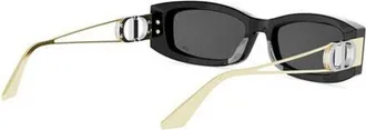 Dior Unisex Sunglasses Black Metal (other) Eyewear