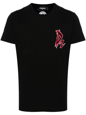 Dsquared2 T-shirt con stampa - Nero