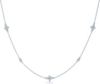 Kwiat Diamond Station String Necklace in Silver at Nordstrom, Size 16