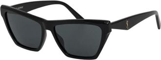 Saint Laurent Dames, Accessoires, Zwart, Maat: 58 MM