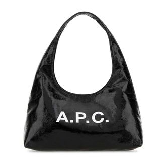 A.P.C. Shoulder Bags, female, Black, Size: ONE SIZE Baby Ninon Shoulder Bag