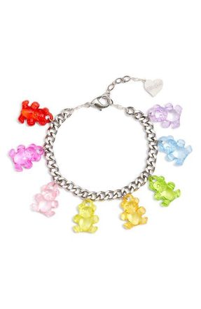 Vidakush Gummy Bear Bracelet in Silver at Nordstrom, Size 6