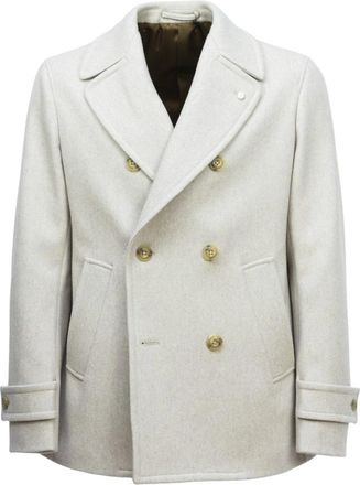 Luigi Bianchi Mantova Hombre, Chaquetas, Beige, Talla: XL