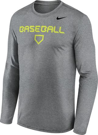 Nike Mens Legend Baseball Dri-FIT T-Shirt in Grey | M22284P473NKBS-DGH