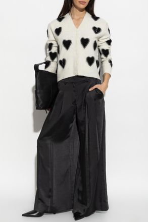 AllSaints Poppy Trousers, Womens, Black