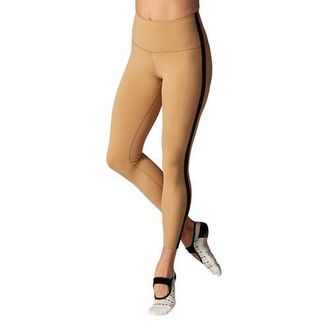 Tavi High Waisted 7/8 Stripe Legging in Camel Stripe at Nordstrom, Size X-Large