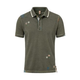 Bob Bob, Polo Shirts, male, Green, Size: 2XL Short Sleeve Cotton Polo