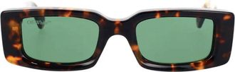 Off-white Sunglasses Oeri016 6455 Arthur Brown/Green Unisex