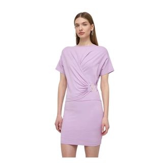 Patrizia Pepe Korte jurk - Dames - Jurken - Paars - Maat: M