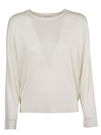 Cruciani Maglia Cropped Viscose-Blend Top