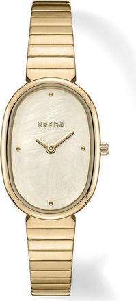 Breda Jane Bracelet Watch, 23mm in 18K Gold-Plated/ivory at Nordstrom