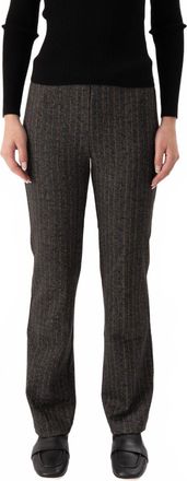 Elliott Lauren Hot Line Pinstripe Pull On Pant In Multi