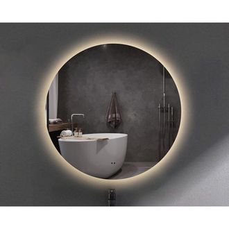 Saniclass Circle Badkamerspiegel - rond - diameter 40cm - indirecte LED verlichting - infrarood schakelaar