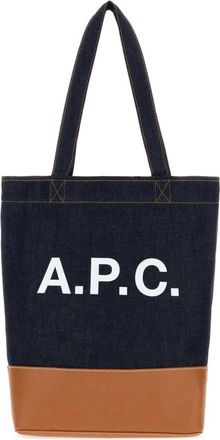 A.P.C. Tote Axel - Heren - Shoppers - Veelkleurig - ONE Size - Katoen - Tassen