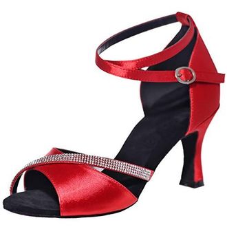 Chaussures De Danse Latin Femme Mary Janes - Cuir, Talons Variés | Pour Salsa, Tango, Soirée