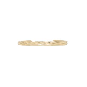 【Maison Margiela】Timeless Carved Bracelet - Yellow Maison Margiela - Number Cuff Bracelet | HBX - Globally