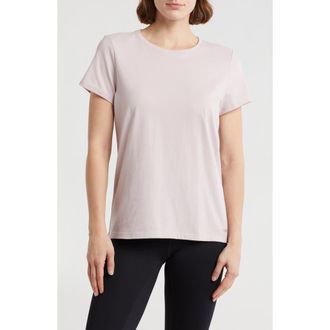 DKNY Embroidered Logo Crew T-Shirt in Allure at Nordstrom Rack, Size X-Large