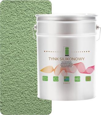 OEM Revestimiento Exterior De Silicona Para Fachadas, Color Verde Oliva, 1,5 Mm, Calidad Superior, 25 Kg