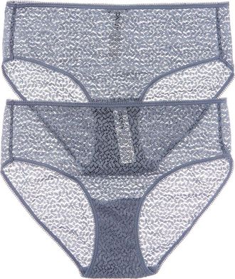 DKNY Dkny 2Pk Modern Lace Hipster