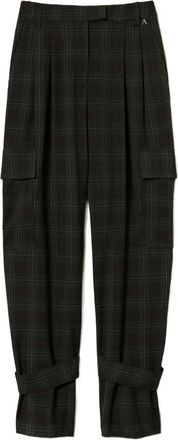 Twin-Set Cargo tartan - Verde