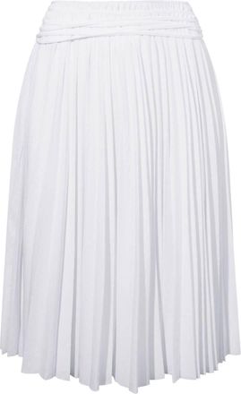 Proenza Schouler Margo pleated skirt - women - Polyester - 4 - White