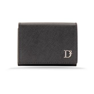Dsquared2 Leather Wallet - male - Dsquared2 - Wallets & Cardholders - Black - ONE SIZE - Accessories