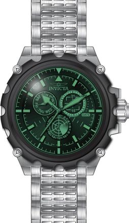 Invicta Coalition Forces 49199 Heren Horloge - Quartz Uurwerk - Roestvrij Staal met zwarte Wijzerplaat - 50mm
