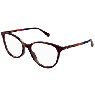 Gucci Glasses, unisex, Brown, Size: 54 MM Gg1359O Cat Eye Frame