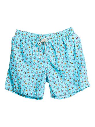 MC2 Saint Barth Krusty Burger swim shorts - Blue