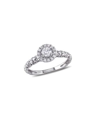 Rina Limor 14K 0.51 Ct. Tw. Diamond Halo Ring