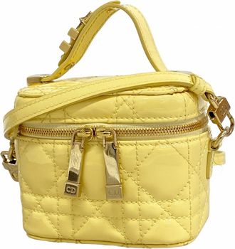 Dior Yellow Vanity Bag (Pre-Owned)