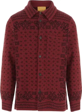 Guest In Residence Truien & Vesten, Heren, Rood, L, Kasjmier, Wild Rag Werkshirt