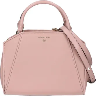 Michael Kors Pink Beige Leather Tote Bag (Pre-Owned)
