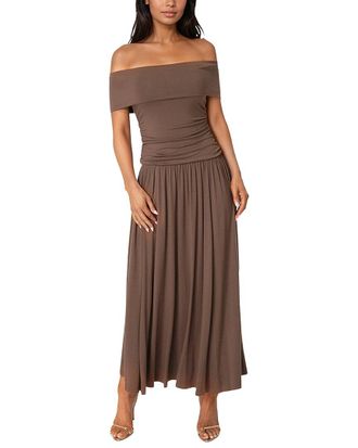 Bebe Drop Waist Maxi Dress