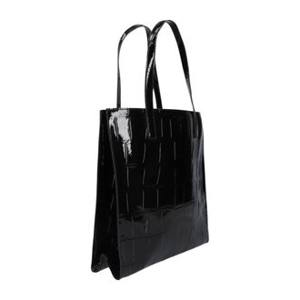 Ted Baker Vannda Grote Icon Tote Tas - Dames - Shoppers - Zwart - ONE Size - Polyester - Tassen