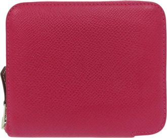 Herm&egrave;s Pre-owned Hermes Epsom Silk in Compact Wallet Ladies QNV0YOKD4GK1U9UZ