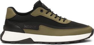 Kazar Veterschoenen in contrasterende kleuren - Heren - Sneakers - Veelkleurig - 45 EU - Wol - Schoenen
