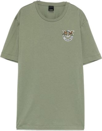 Pinko Pinko T-shirts en Polos Groen - Dames - T-shirts - Groen - M - Tops