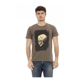 Trussardi T-shirt Morion - - Tops - Uomo - Marrone - S