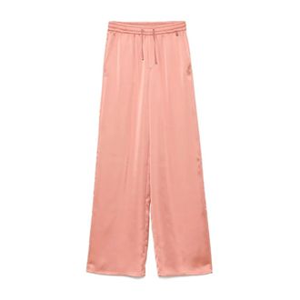 Herno Wide Trousers, female, Pink, 2XS, Wide Trousers