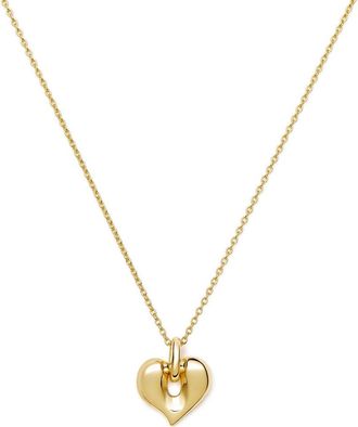 Missoma Molten Heart Gold-plated Necklace - One Size