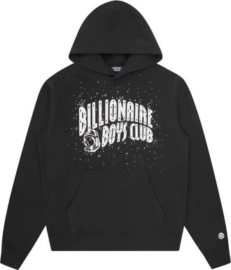 Billionaire Boys Club Felpa Classic Curve Logo con cappuccio - Nero