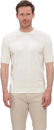 FILIPPO DE LAURENTIIS Heren, Tops, Beige, Maat: 3XL Katoen