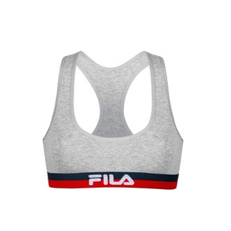 OEM Sujetador Deportivo Fila Basic Para Mujer, Paquete De 1, Color Gris, Fu6048-400 R S