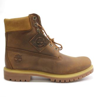 Timberland Premium 6 Inch Leather Mens Ankle Boots - Brown Brown - Size:UK 10.5