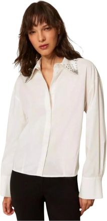 Twinset Mujer, Blusas y Camisas, Blanco, Talla: XS