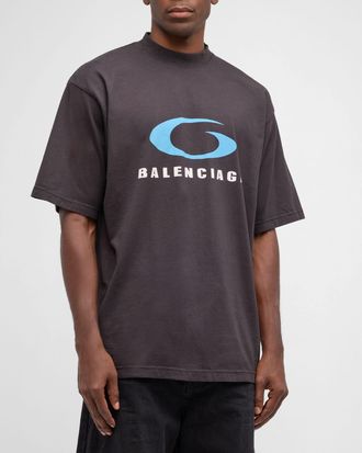 【25SS】BALENCIAGA Loop Vintage コットン Tシャツ ロゴ 半袖 25SS】BALENCIAGA Loop Vintage コットン Tシャツ ロゴ 半袖