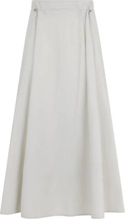 Herno Lange Rok - Dames - Maxi Rokken - Grijs - L - Rokken